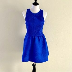 Topshop Cobalt Blue Mini Dress